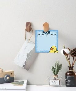 Alternative view of Funny Sassy Duck Sticky Notes